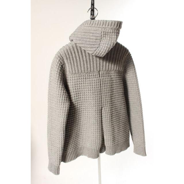 BARK（バーク） コート ダッフル ニット トグルボタン フード S グレー