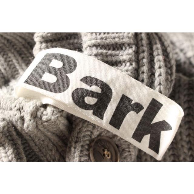 BARK バーク Bark コート ダッフル ニット トグルボタン フード S