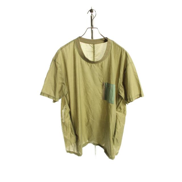 ストフ stof カットソー 半袖 プルオーバー カーキ /ek0417 メンズ  
