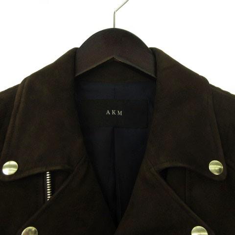 エーケーエム AKM W-RIDERS ジャケット ライダース ダブル ダイヤ