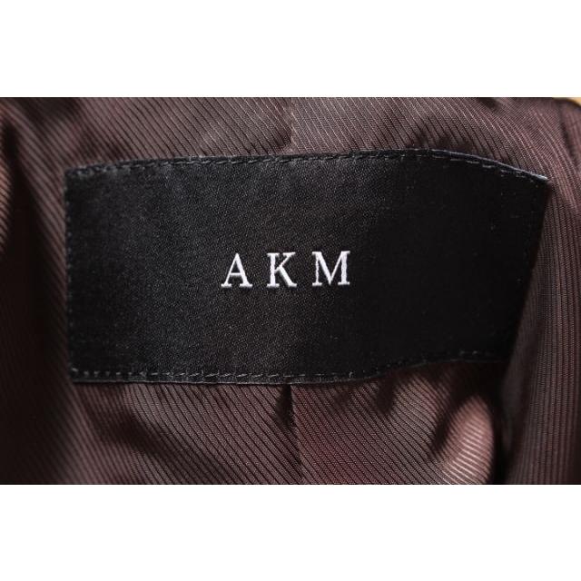エーケーエム AKM ジャケット ブルゾン ジップアップ 異素材 切替 