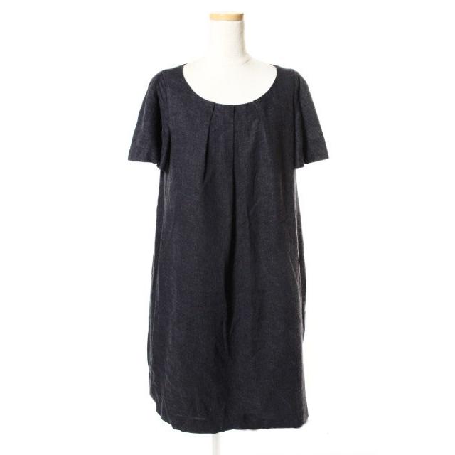 中古 ボンメルスリード アナトリエ Bon Mercerie De Anatelier リネン混 ワンピース Sh0419 レディース ベクトル 古着 164 ブランド古着販売のベクトル 通販 Yahoo ショッピング