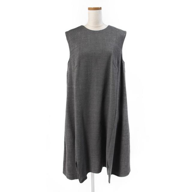 エンフォルド ENFOLD 16AW ワンピース ロング フレア ノースリーブ  