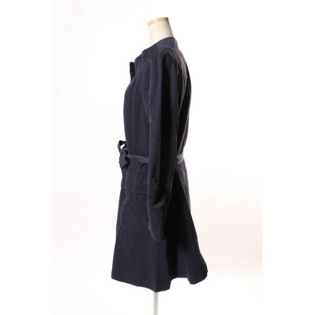 【美品】トゥモローランド　七分袖Ａラインコート プレミアムカシミヤリバー ノーカラーAラインコート （その他アウター