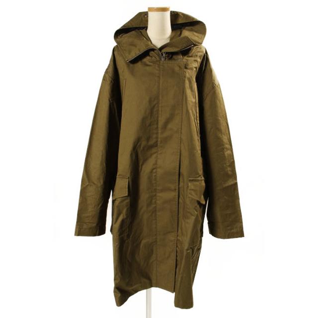 ミニッツ MINITZ 18AW コート OVER MILITARY ジップアップ フード  