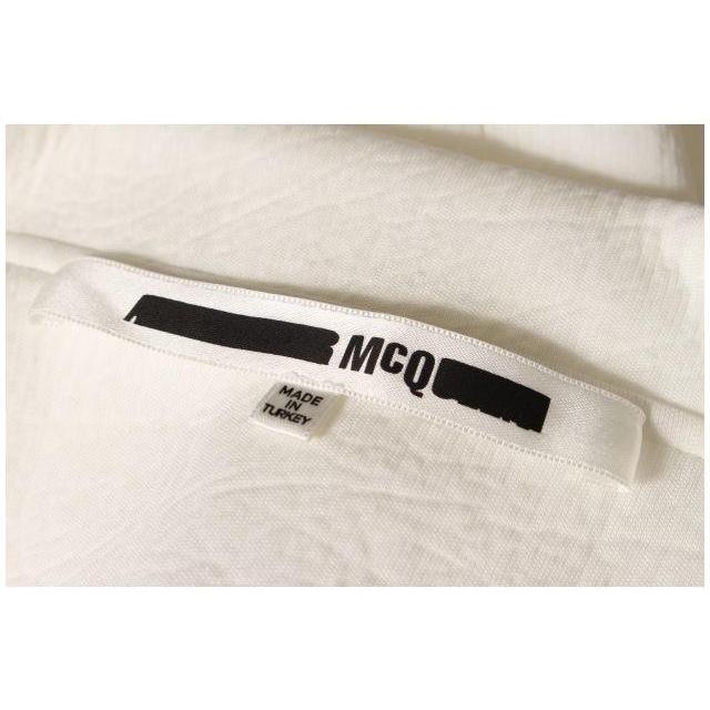 マックキュー McQ コート チェスター ロング XS 白 ホワイト /mm0419  