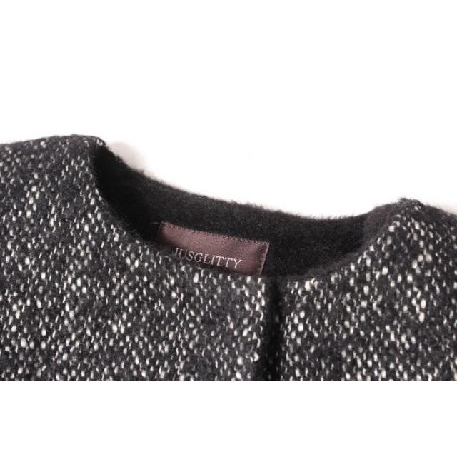 大放出セール 中古 ジャスグリッティー Jusglitty ウエスト 切替 ツイード コート Sh0419 レディース ベクトル 古着 Sportingoutlook Com