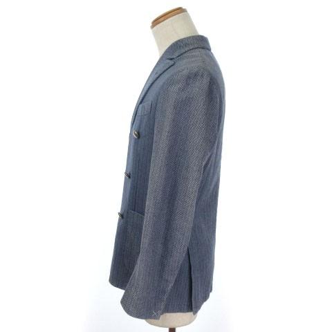 最大45%OFFクーポンボリオリ BOGLIOLI ジャケット シルク ネイビー