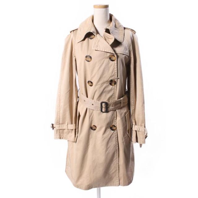 【美品】ミューズドゥドゥーズィエムクラス　トレンチコート　ベージュ　36 ミューズ ドゥーズィエムクラス MUSE de Deuxieme Classe コート
