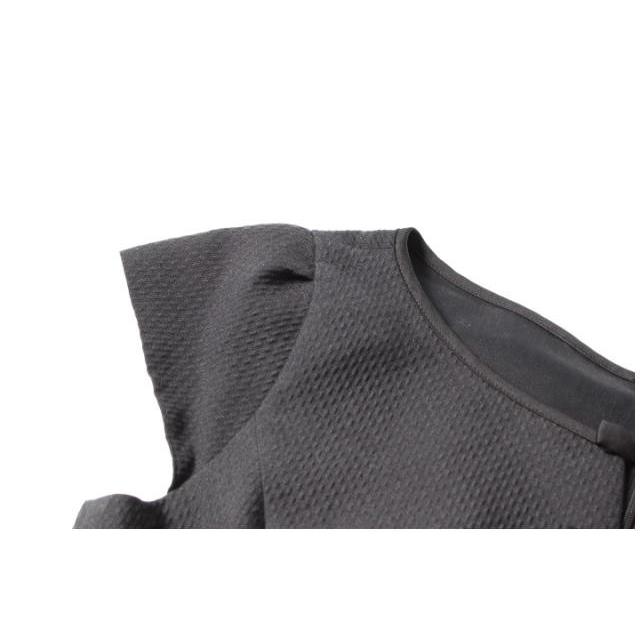 トッカ TOCCA 18AW LONG ISLAND ドレス ワンピース ひざ丈 半袖 洗える