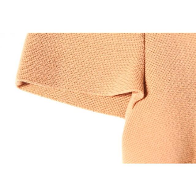 FOXEY（フォクシー） ワンピース 半袖 ひざ丈 茶 ブラウン 30989