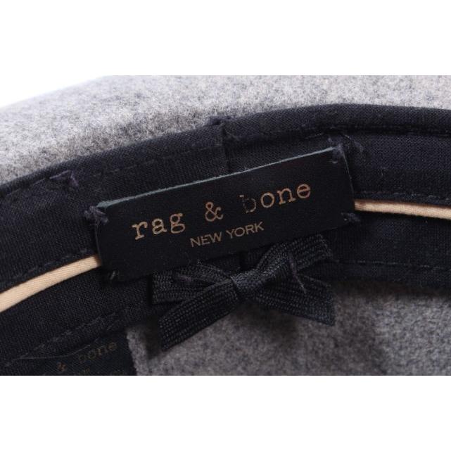 ラグ&ボーン RAG&BONE ハット 中折れ ウール M グレー /mm0424