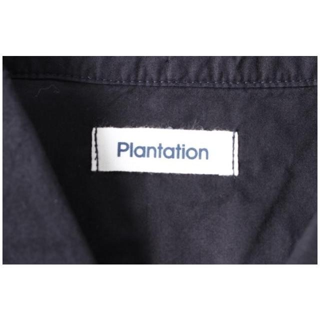 プランテーション plantation 18AW コート ステンカラー ツイル リネン  