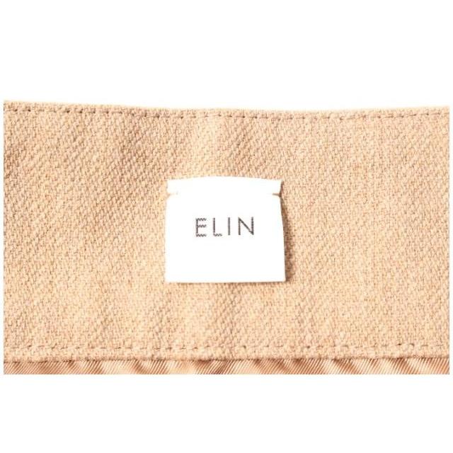 エリン ELIN スカート フレア マキシ丈 ウール混 36 ベージュ /hn0430  