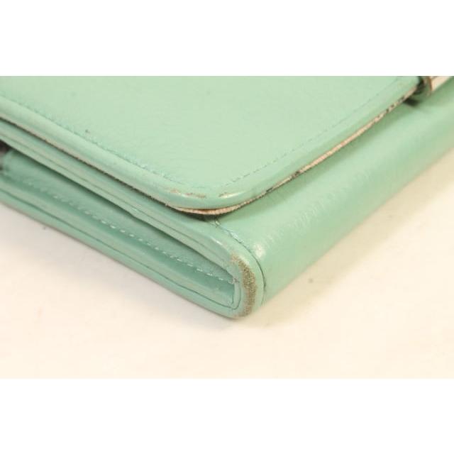 SEE BY CHLOE（シーバイクロエ） 二つ折り 長財布 緑 グリーン /fy0503
