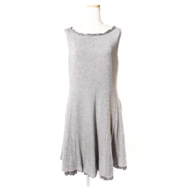 FOXEY【完売】ノースリーブ レース ワンピース 38 美品】FOXEY 裾刺繍  