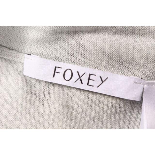 FOXEY - フォクシー ロングカーディガン LILY PETAL FOXEY フォクシー LILY PETAL カーディガン ニット ロング