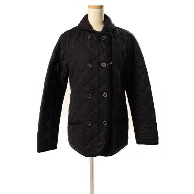 トラディショナルウェザー　キルティングダウン　ブラック 34 トラディショナルウェザーウェア キルティングジャケット