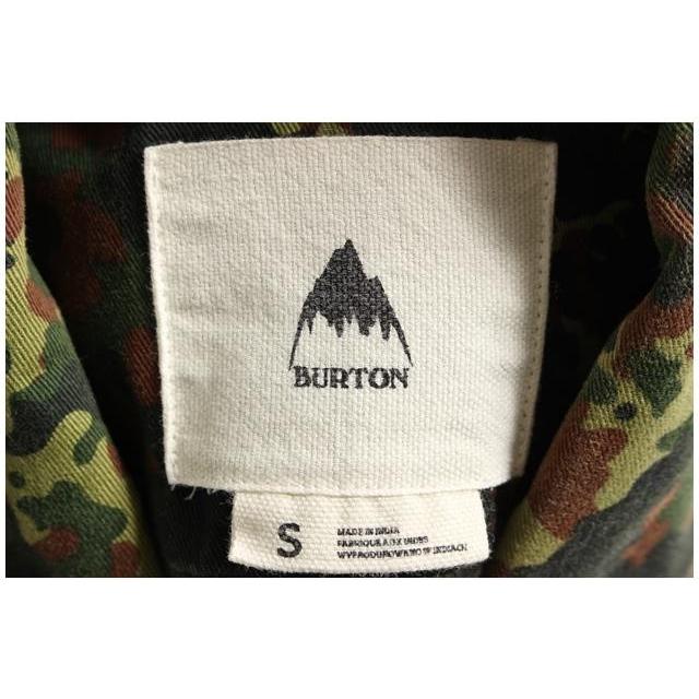 バートン BURTON ジャケット カモフラ 迷彩 ミリタリー 長袖 コットン