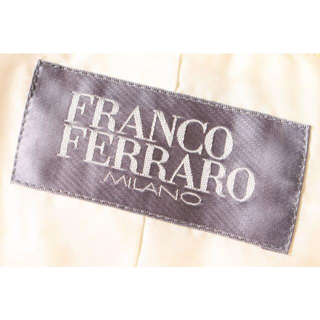 フランコフェラーロ FRANCO FERRARO チェック ドット ツイード