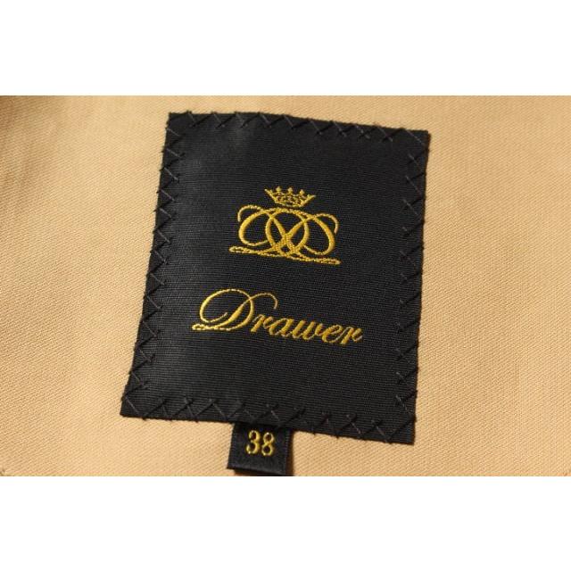 ドゥロワー Drawer 18SS ジャケット ドロップショルダー コットン 38  