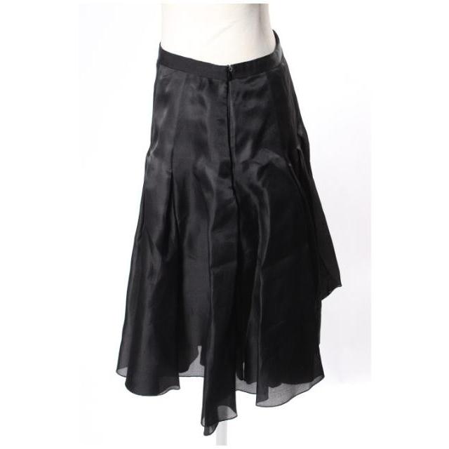 FOXEY（フォクシー） イブニング スカート ひざ丈 プリーツ シルク 38  