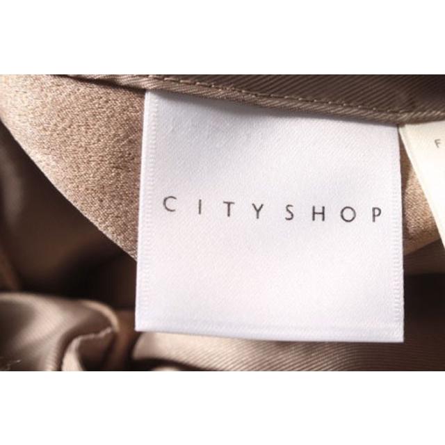 other - シティショップ CITYSHOP 17AW ブルゾン サティンファー ミックスボ 未使用品 シティショップ CITYSHOP 17AW ブルゾン サティンファー