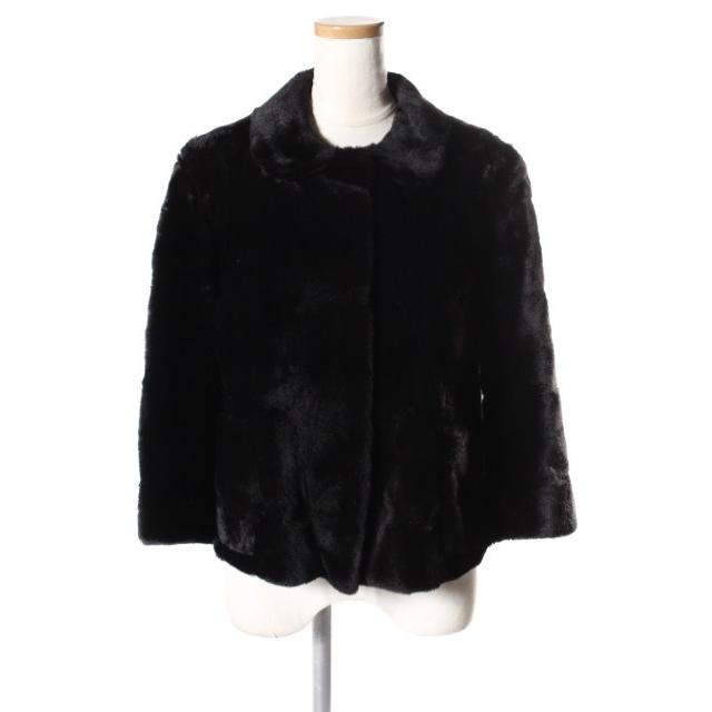 ドゥロワー Drawer ジャケット ウィーゼルファー 黒 ブラック /hn0514 レディース