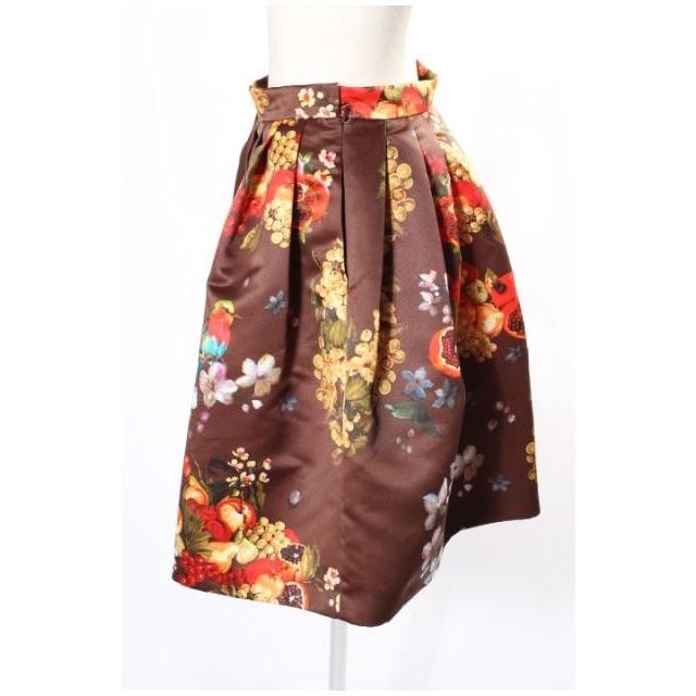 ブルーガール ブルマリン BLUGIRL BLUMARINE スカート ひざ丈 タック  