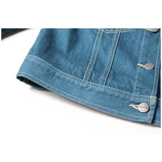 新品タグ付き☆JILL STUART フェイクファーデニムジャケット 2way