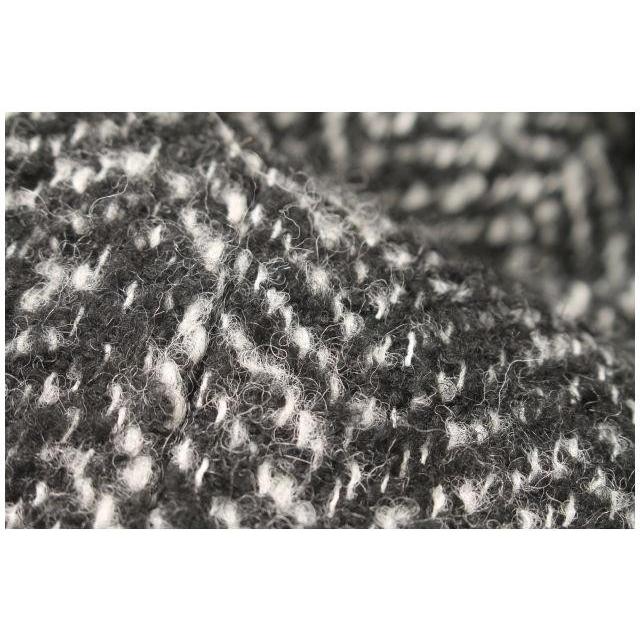 ステファネル STEFANEL 16AW コート ダブル ロング ミックスツイード 8 