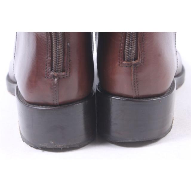 サルトル SARTORE ブーツ ジョッキー レザー 35.5 茶 ブラウン