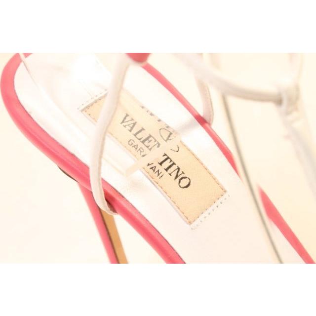 【美品】Valentino ピンク　オープントゥサンダル Valentino ピンク オープントゥサンダル