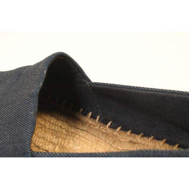 美品　トリーバーチ エスパドリーユ　デニム トリーバーチ TORY BURCH デニム ロゴ エスパドリーユ