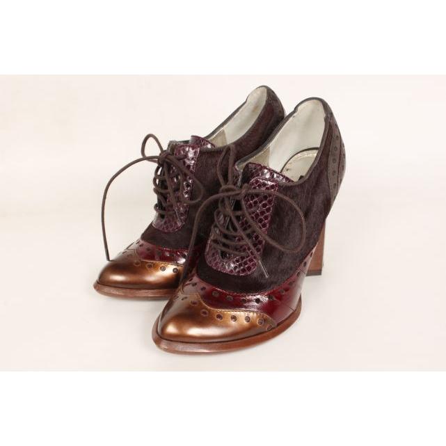 DOLCE&GABBANA ドルチェ&ガッバーナ ドルガバ ブーティ レースアップ 