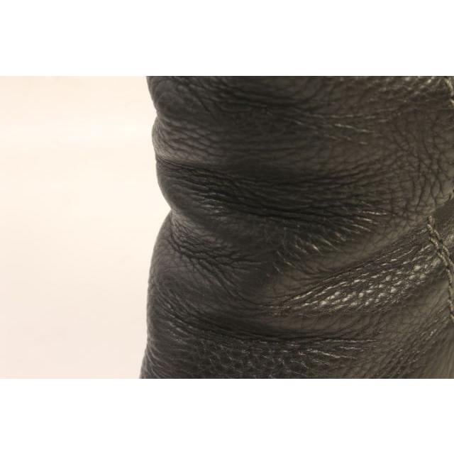 Chloé クロエ レザーロングブーツ 黒 36 ヒール7cm
