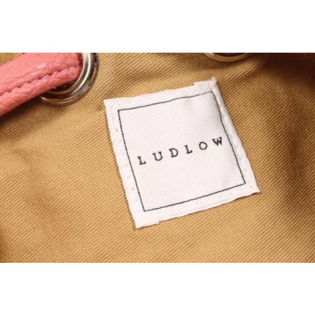 ラドロー LUDLOW 17SS バッグ ポシェト ラフィア タッセル ベージュ  
