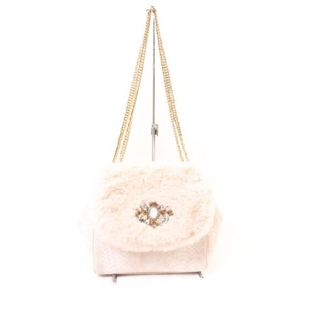即発送可能 ピンク 【新品未使用タグ付き】Blumarine ファーバッグ