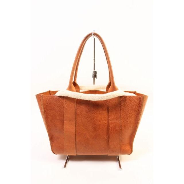 buri♪ さん専用 ISOLE ブラウンレザートートバッグ 未使用タグ付き ムーニュ MUUN バッグ トート ボア ライナー 付き レザー 茶