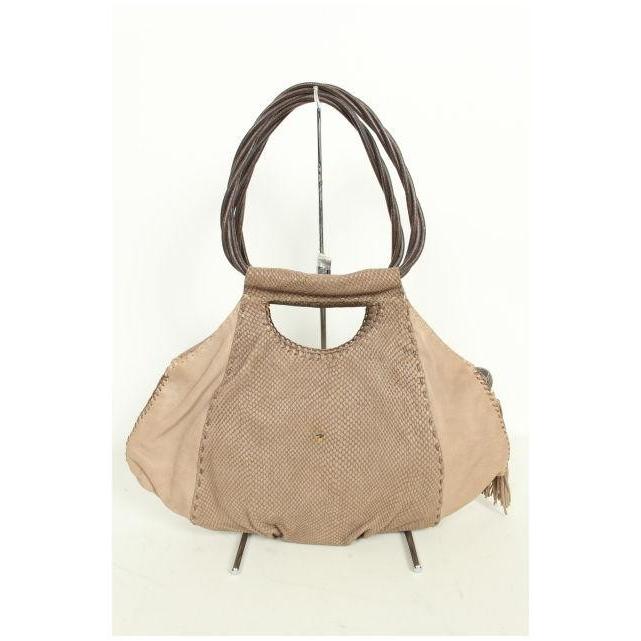 美品 HENRY BEGUELIN　オミノ刺繍チャーム付き　2WAYトートバッグ 美品 HENRY BEGUELINオミノ刺繍チャーム付き2WAYトートバッグ