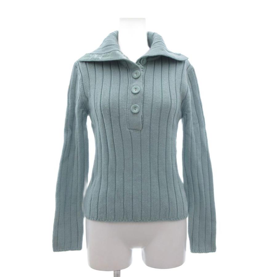 23区（ニジュウサンク） オンワード樫山 ニット ウール 38 水色 長袖