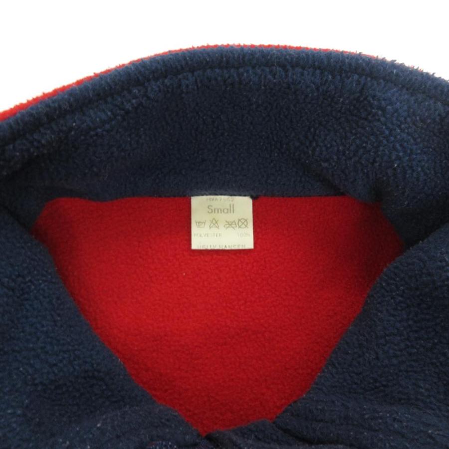 ヘリーハンセン HELLY HANSEN フリースジャケット S 赤 レッド 紺 