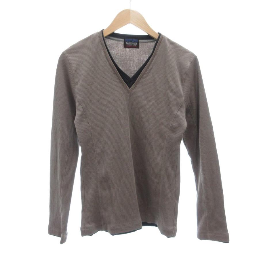 ニコルクラブフォーメン NICOLE CLUB FOR MEN 美品 Tシャツ 48 リブ 