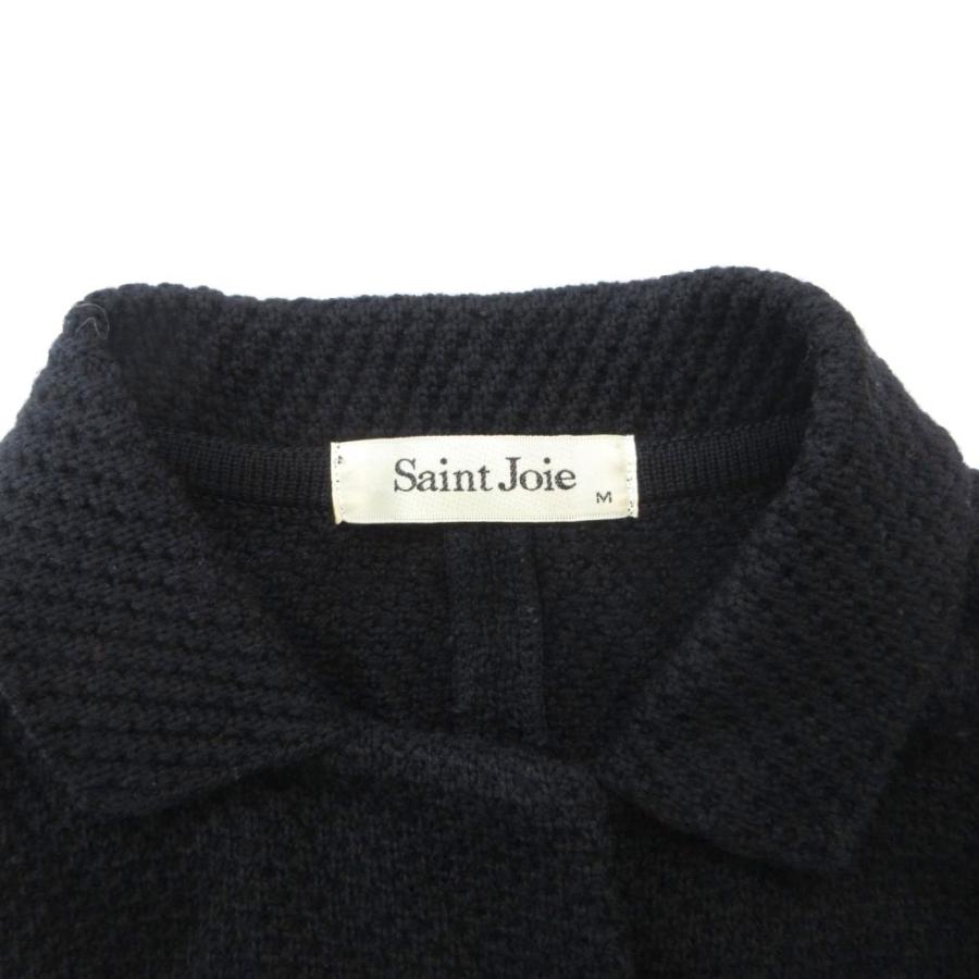 SAINT JOIE サンジョア ジャケット ウール M 黒 ブラック 長袖 