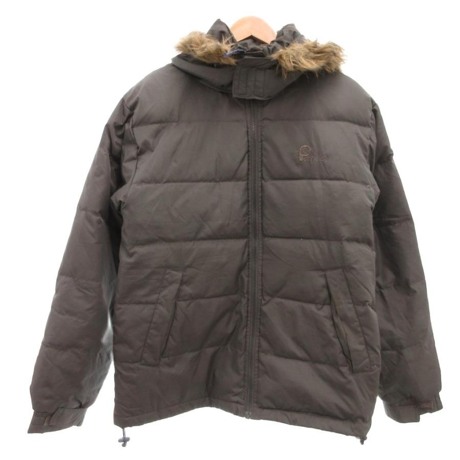 ペンフィールド Penfield ダウンジャケット L カーキ ファー付きフード 