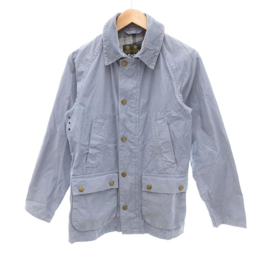 バブアー Barbour ビデイル ノンワックス ジャケット 36 水色 ライト