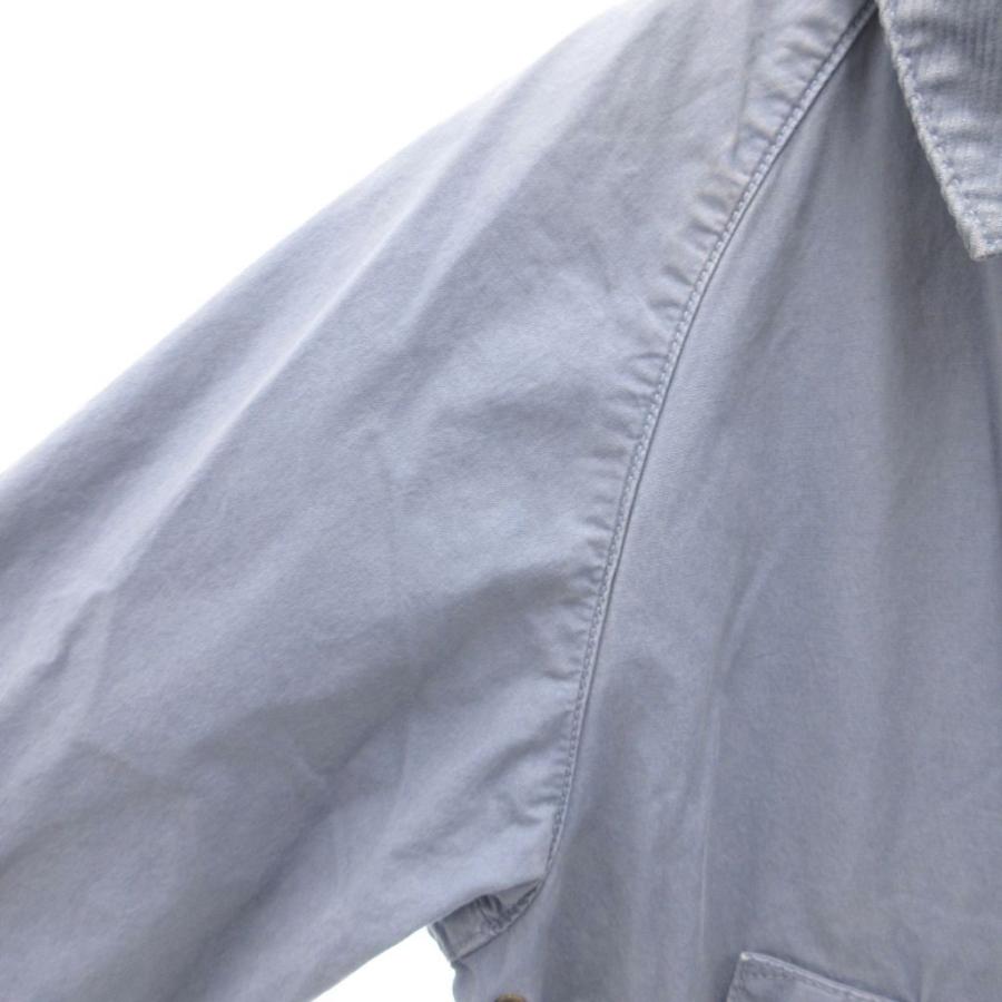 バブアー Barbour ビデイル ノンワックス ジャケット 36 水色 ライト