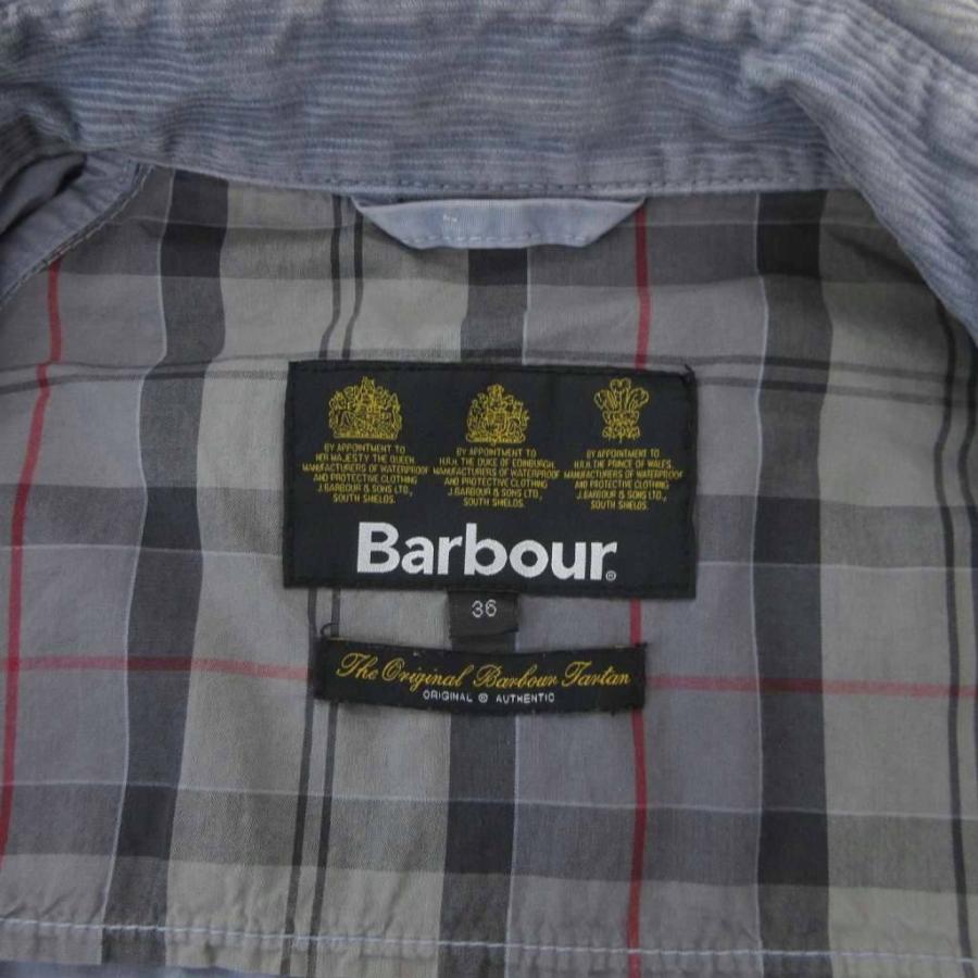バブアー Barbour ビデイル ノンワックス ジャケット 36 水色 ライト