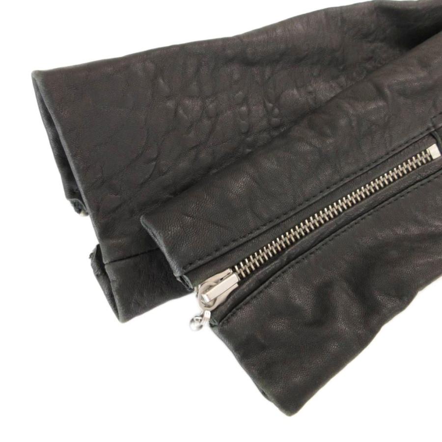 オールセインツ ALLSAINTS ライダースジャケット ラムレザー ダブル 0