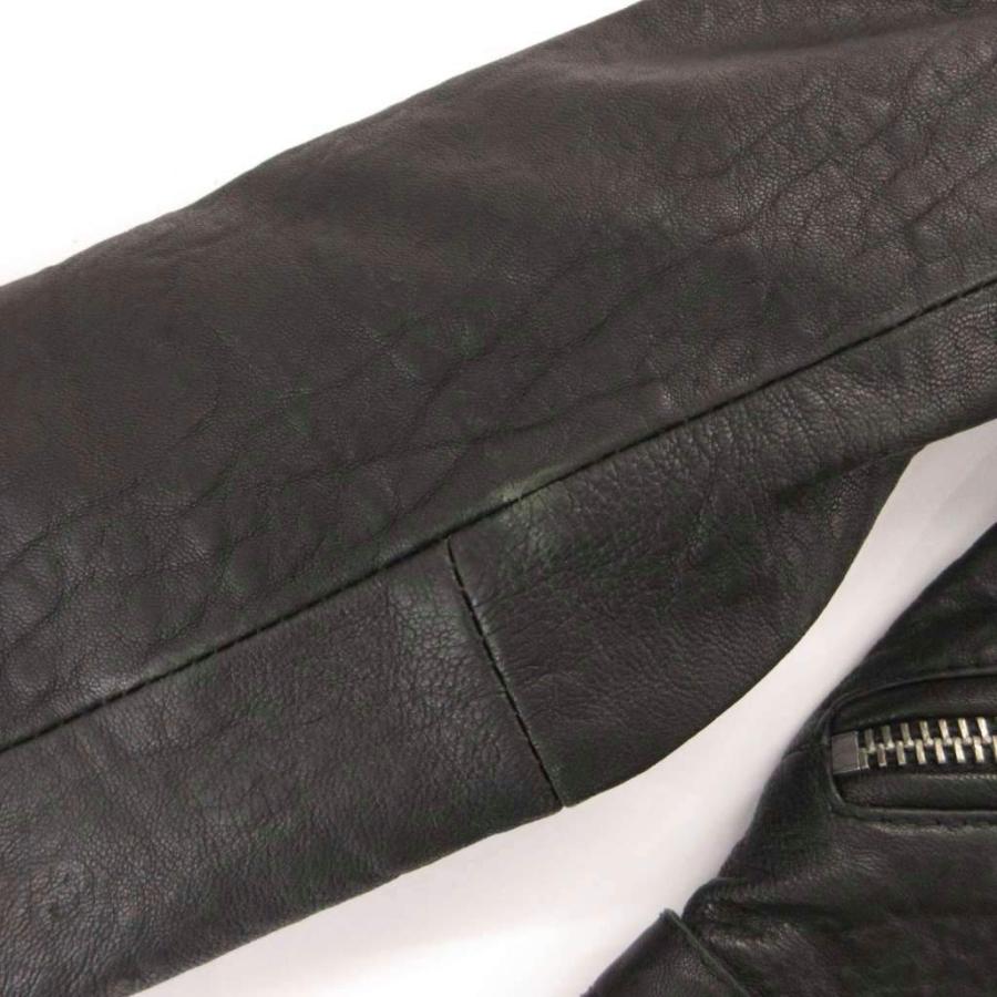 オールセインツ ALLSAINTS ライダースジャケット ラムレザー ダブル 0